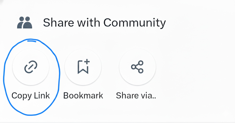 How to copy Twitter video link